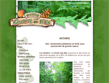 Tablet Screenshot of grottedesfees.org